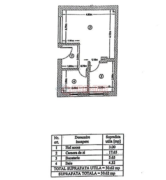 Metalurgiei - Postalionului - Garsoniera - decomandata